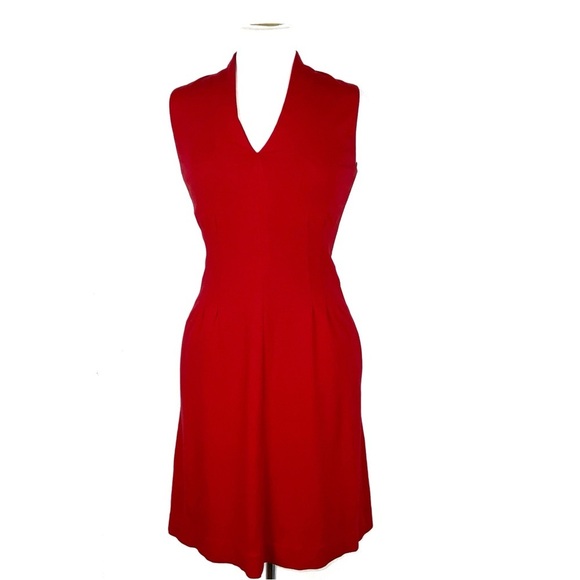 Cynthia Steffe Dresses & Skirts - Cynthia by Cynthia Steffe Vermillion Red Anthropology A-line Dress - Size 0